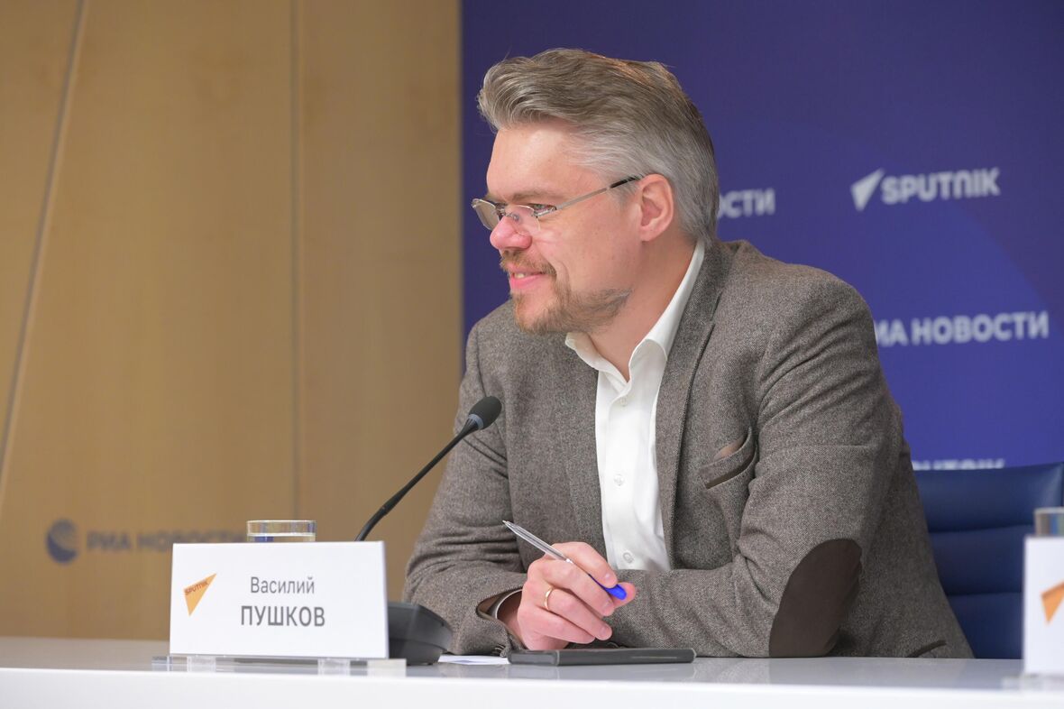 Глава Дирекции международного сотрудничества Sputnik Василий Пушков Глава Дирекции международного сотрудничества Sputnik Василий Пушков - Rossiya Segodnya, 1180, 11.12.2025